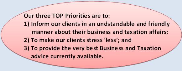 Our 3 Top Priorities